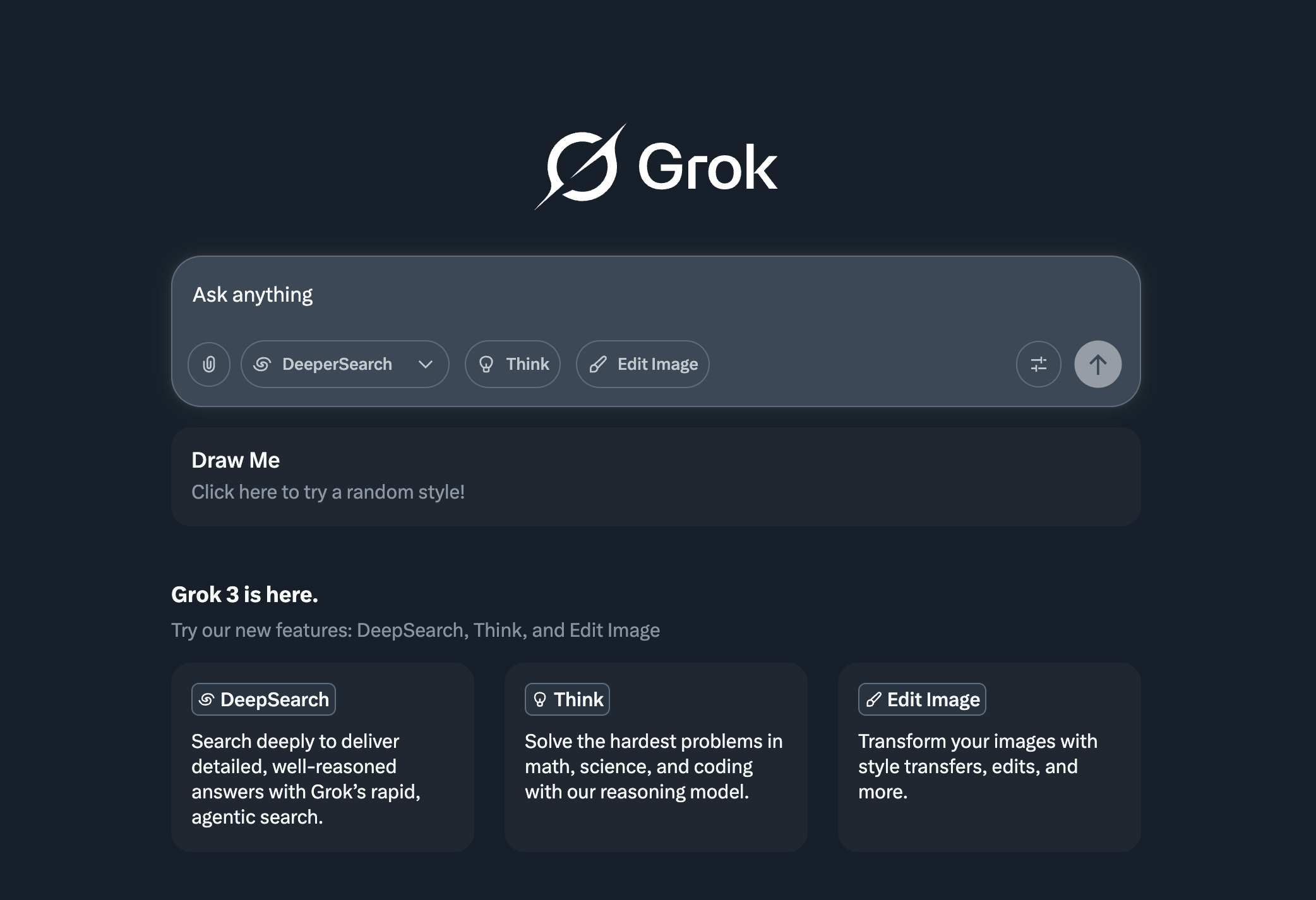 SuperGrok高阶能力详解登录截图页面