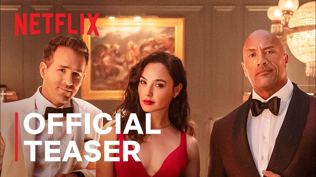 Netflix奈飞影史十大最受欢迎电影排行！排名第一《红色通缉令》(Red Notice)预告片图片