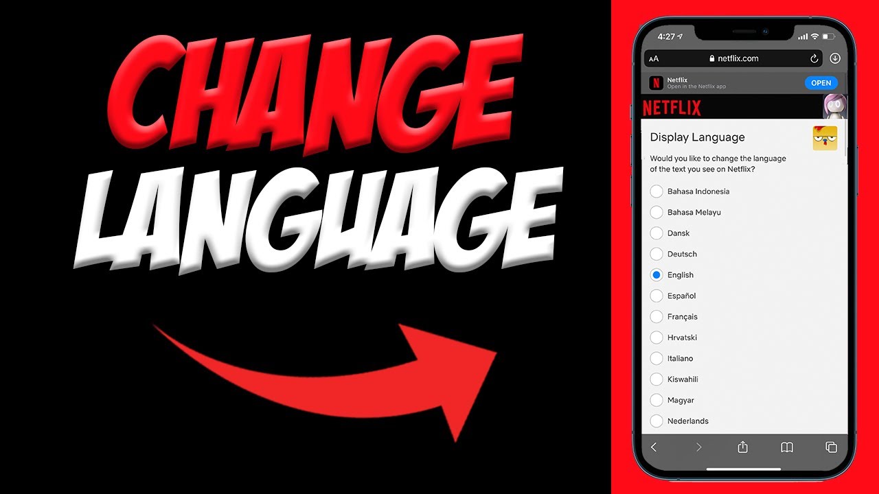 如何在 Netflix App 上更改语言 🎬| 在 Netflix App 上更改字幕语言封面截图