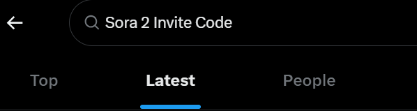 Sora 2邀请邀请码 Twitter (X) 